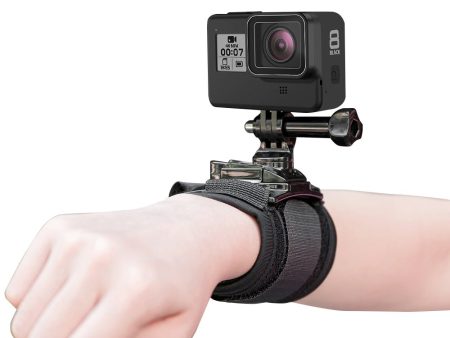 TELESIN 360 Degree Rotation Wrist Strap Mount for Action Cameras Fashion