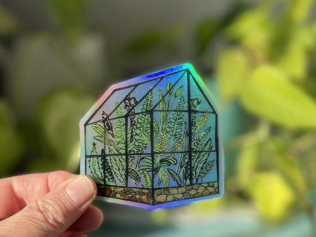 Amy Rice Hologram Terrarium Sticker Discount