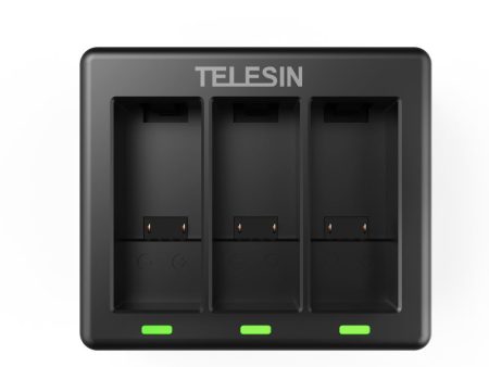 TELESIN 3 Slots Charger for GoPro Hero 9 10 11 12 Discount