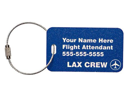 Flight Crew Carry On Luggage Tag Sale