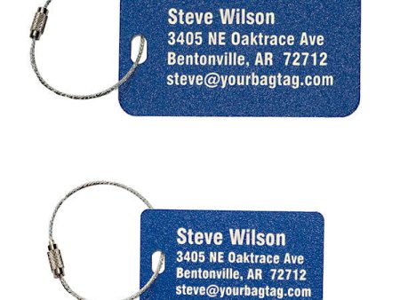 Combo Set of Personalized Luggage Tags For Cheap