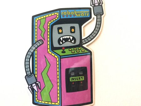 Box Robot Army Arcade Sticker Sale