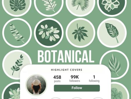 BOTANICAL IG HIGHLIGHT COVERS Sale