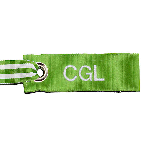 Mini Neon Green Luggage Tag Hot on Sale