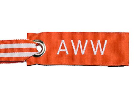 Mini Orange Luggage Tag Online now