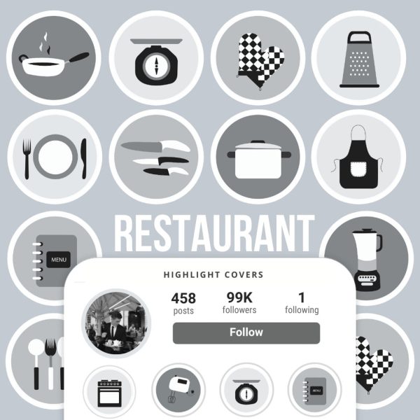 RESTAURANT IG HIGHLIGHT COVERS Supply