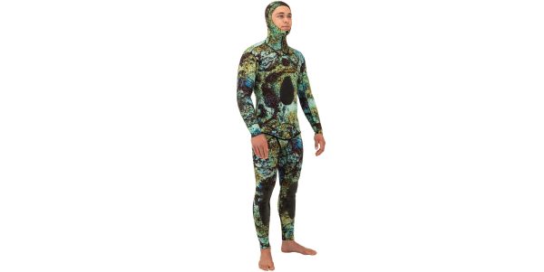 Digi-tek© 3.5mm Wetsuit  (2pc. Set) - Wave Logo - Yamamoto For Discount