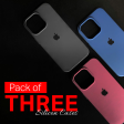 Pack of Three Silicon Cases For Sale