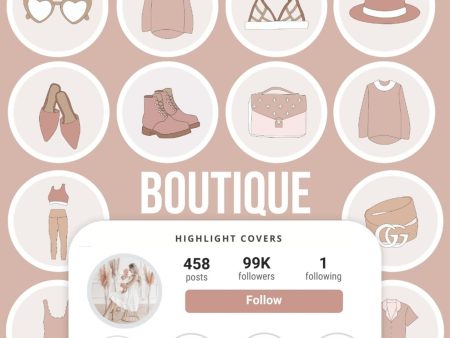 BOUTIQUE IG HIGHLIGHT COVERS Fashion