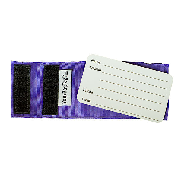 Light Purple Luggage Tag For Discount